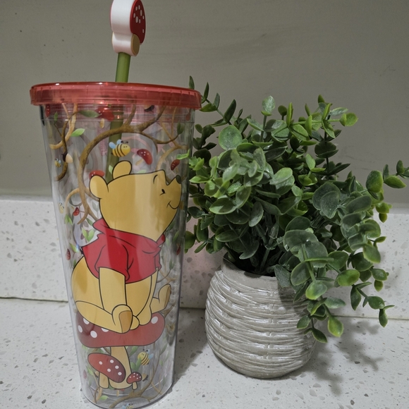 wini pooh Other - Winnie the Pooh Red Tumbler with Straw